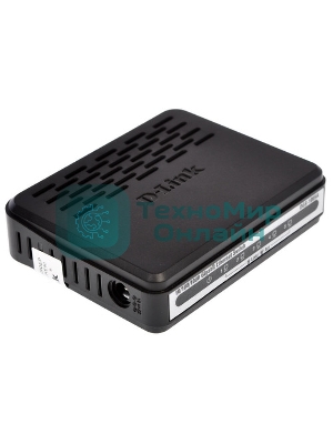 Коммутатор D-Link DGS-1005A, 5×1 Гбит/с, неуправляемый