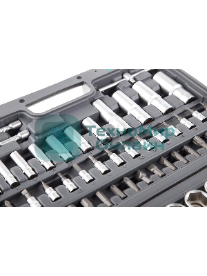 Набор инструментов Stels 14106 1/2'' 1/4'' CrV пластиковый кейс  94 предм.