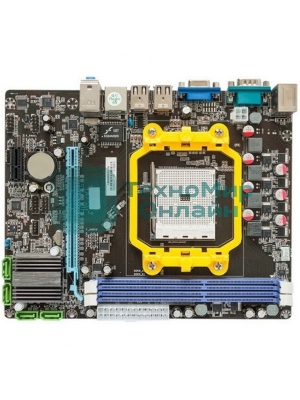Материнская плата ITZR A55F1AL2, FM1 , AMD A55, mATX, 2xDDR3, 1xPCI-Ex16, 1xPCI-Ex1, 4xSATA2, 10/100, 6CH, VGA, 4xUSB2.0, 1x COM RTL 20