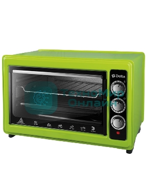 Мини-печь Delta D-0123 зеленый