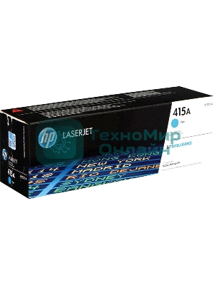 Тонер Картридж HP 415A W2031A голубой (2100 стр.) для HP HP LJ M454/MFP M479