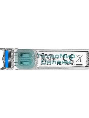 Модуль TP-Link SMB TL-SM311LM Gigabit SFP module, Multi-mode, MiniGb,IC, LC interface, Up to 550/275m distance
