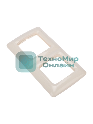 Рамка Kranz 2-я DEA горизонтальная беж (1/10/180)