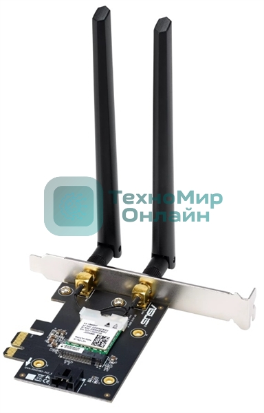 Адаптер беспроводной связи (Wi-Fi) Asus PCE-AXE5400/EU (90IG07I0-ME0B10)