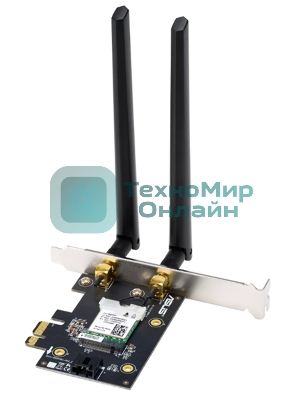 Адаптер беспроводной связи (Wi-Fi) Asus PCE-AXE5400/EU (90IG07I0-ME0B10)