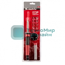 Паяльник Matrix пл.ABS, класс защиты 1, индикатор,медный наконеч. с долговеч. покрытием, 30W