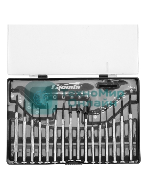 Набор отверток Sparta для точной механики, 16 шт.