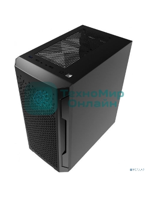 Компьютерный корпус Powercase Mistral Micro Z2B SI, Non Window, Mesh, 2x 120мм fan, черный, mATX (CMIMZB-F2SI)