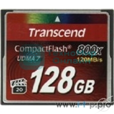 Флеш карта CF 128Gb, Transcend Ultra Speed 800X