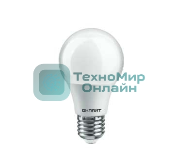 Лампа светодиодная 61 953 OLL-A60-25-230-2.7K-E27 ОНЛАЙТ 61953