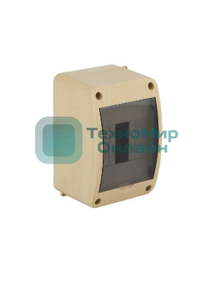 Щиток ОП Тусо 4 мод. с верт. двер. 140х90х85мм сосна Рувинил 68304-27М