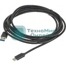 Кабель Buro BHP USB-TPC-3 USB 3.0 A(m) USB Type-C (m) 3м черный