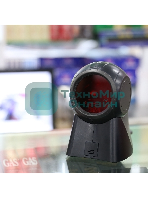 Сканер штрих-кода Deli E14884 черный