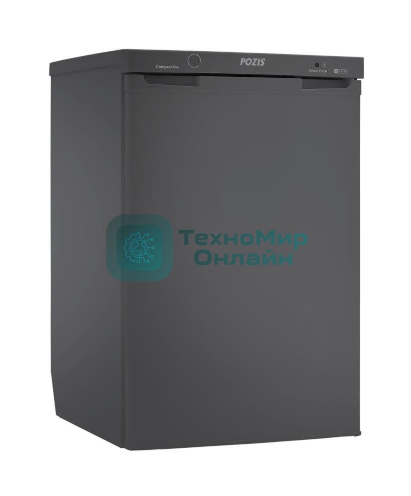 Морозильная камера Pozis FV-108 графитовый, 62л, 3 ящика