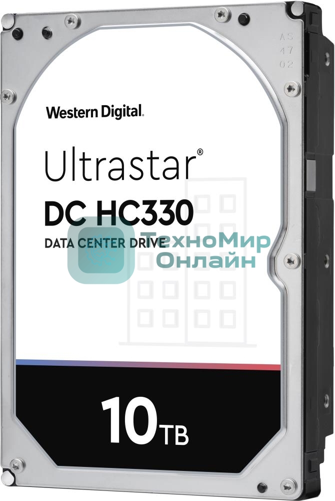 Жесткий диск Western Digital SATA 10Tb 7200RPM 6Gb/S 256MB DC HC330 0B42266