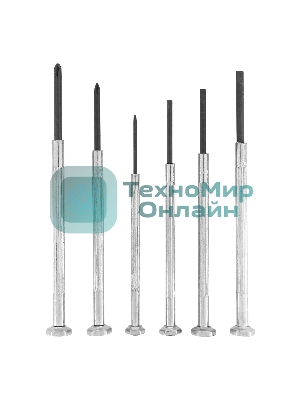 Набор отверток Sparta для точной механики, 6 шт.