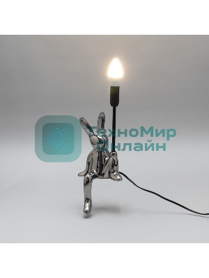 Светильник декоративный Rexant МОБИ Заяц хром