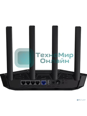 Роутер беспроводной Asus TUF-BE3600 BE3600 100/1000/2500BASE-T черный