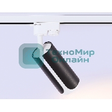 Трековый однофазный светильник Ambrella light GL5155 BK/WH черный/белый GU10 D58*130