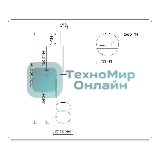 Подвесной светодиодный светильник Ambrella light LH11033 BK/MG/SM черный/мраморно-серый/дымчатый 18W 3000K D150*1900