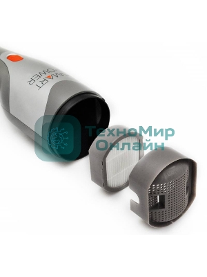 Пылесос автомобильный Berkut SVC-300 серый/оранжевый, 55/85 Вт, уборка сухая, пылесборник контейнер 0.35 л