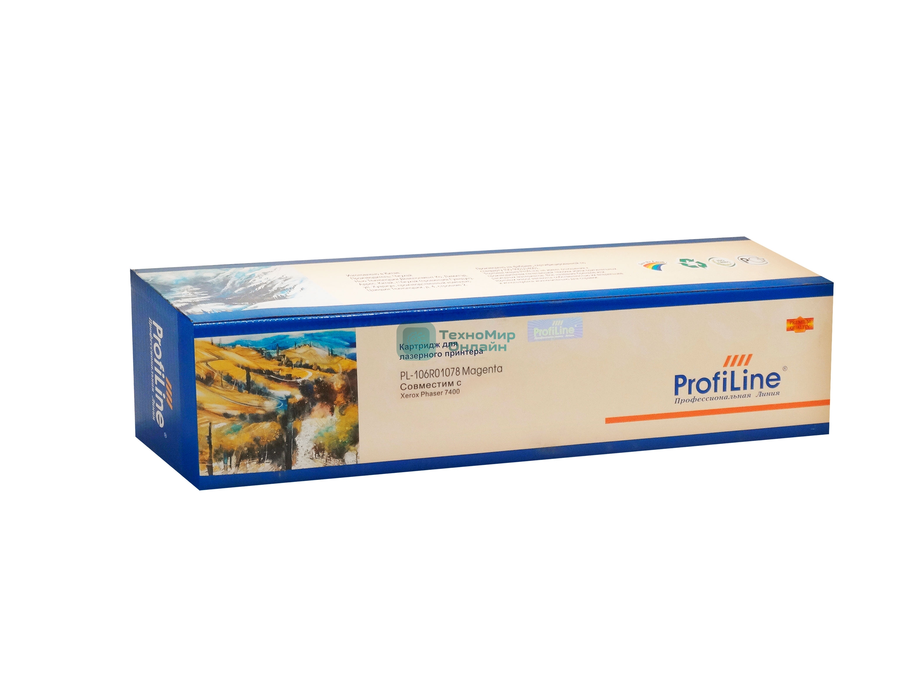 Картридж лазерный ProfiLine PL-106R01078 для принтеров Rank Xerox Phaser 7400 пурпурный 15000 копий