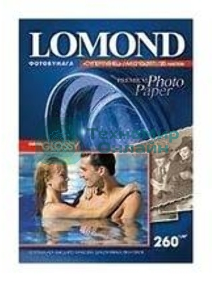 Фотобумага Lomond 1103130 A3/260г/м2/20л./белый высокоглянцевое для струйной печати