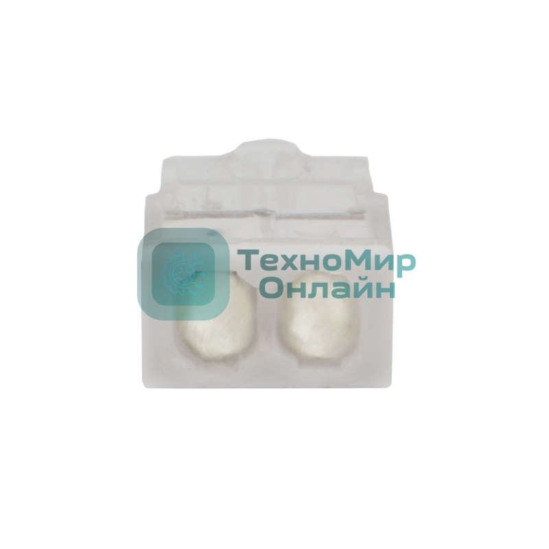 Экспресс-клемма с пастой Rexant СМК 2273-242, 2-проводная 0.5-2.5 мм², прозрачная (100 шт./уп.)