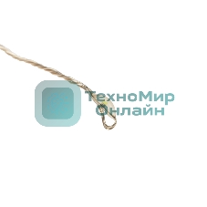 Гирлянда роса Фейерверк с трансформатором 20 м, 1000 LED, белое свечение 