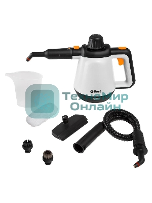 Пароочиститель Bort BDR-2800-RR Мощность 1300 Вт; Макс 3,2 бар; подача пара 35 г/мин; Температура 133 °С; Емкость бачка 450 мл гарантия 2 г 93410969