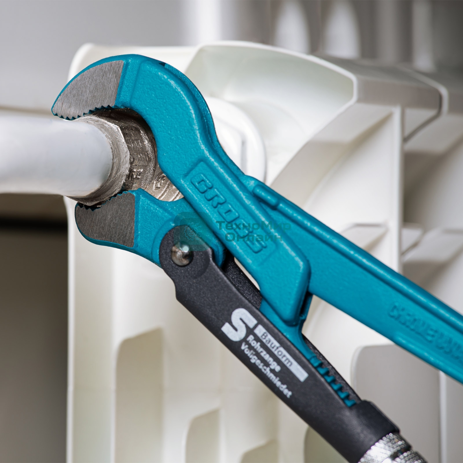 Ключ трубный Gross 15610 рычажный, №0, 0,5