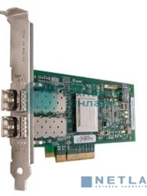 Контроллер Qlogic QLE2562-CK 8Gb 2-port FC HBA x8 PCIe LC multi-mode optic