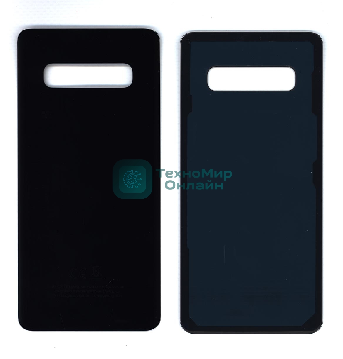 Задняя крышка для Samsung G975 Galaxy S10 Plus черный