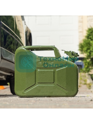 Канистра для ГСМ, металлическая, 10 литров Stels