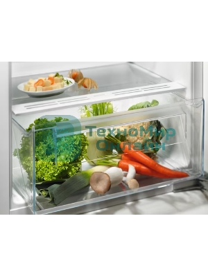 Встраиваемый холодильник Electrolux LRB3AE12S, механическое управление, полезный объем: 208 л, перенавешиваемые двери, 54.8x54.9x121.8 см, белый