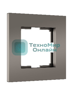 Рамка на 1 пост Slab (бронза софт) W0012963