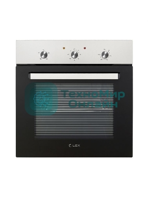 Духовой шкаф электрический LEX EDM 041 IX нержавеющая сталь, встраиваемый