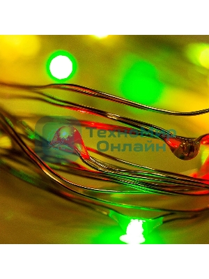 Гирлянда Роса с трансформатором 50 м, 500 LED, цвет свечения мультиколор Neon-night