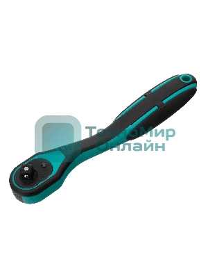 Ключ-трещотка Stels 3/8, 72 зуба, с быстрым сбросом, CrV, 2-х ком. рукоятка