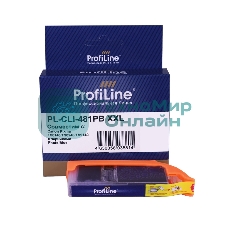 Картридж струйный ProfiLine PL-CLI-481PB XXL для принтеров Canon Pixma TS8140/TS8240/TS9140 с чернилами Photo Blue 11,7 мл