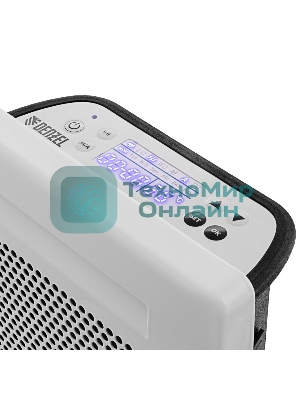 Конвектор электрический гибридный Denzel HybridX-1500 белый, 1500 Вт, 25 м2, термостат, дисплей