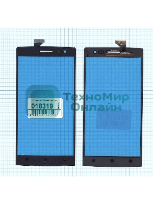 Сенсорное стекло (тачскрин) для OPPO Find 7/Find 7a, черное