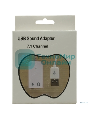 Внешняя звуковая карта USB Espada USB 2.0 (PAAU003) (43082)