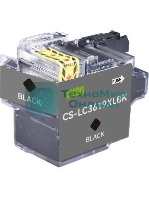 Картридж струйный Cactus CS-LC3619XLBK черный (68 мл) для Brother MFC-J2330DW/J2730DW/J3530DW/J3930DW