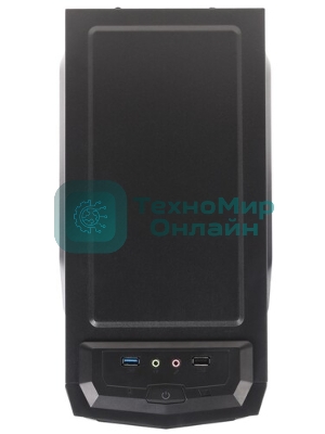 Компьютерный корпус Zalman ZM-T4 plus черный без БП mATX 1x80мм 3x120мм 1xUSB 2.0 1xUSB 3.0 audio bott PSU