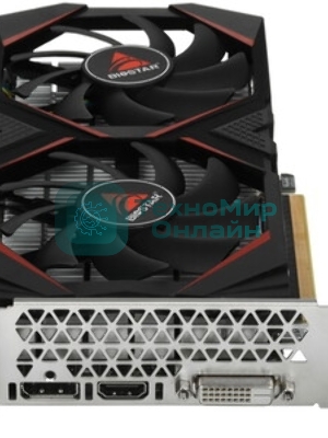 Видеокарта Biostar PCI-E VN1666SF69 NVIDIA GeForce GTX 1660SUPER 6Gb 192bit GDDR6 1530/8000 DVIx1 HDMIx1 DPx1 HDCP Ret