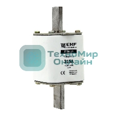 Вставка плавкая ППН-37 250А габарит 2 EKF fus-37/400/250