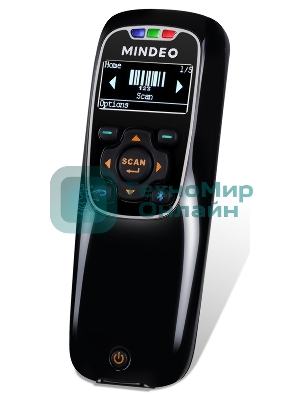 Сканер штрих-кода ручной Mindeo MS3690Plus Mark (MS3690-2D-HD(WI-FI)) 2D имидж, беспроводной, 100 скан/сек, USB, черный