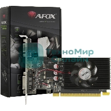 Видеокарта AFOX GT730 DDR3 4G 128Bit, LP Single fan, RTL (AF730-4096D3L6) RTL