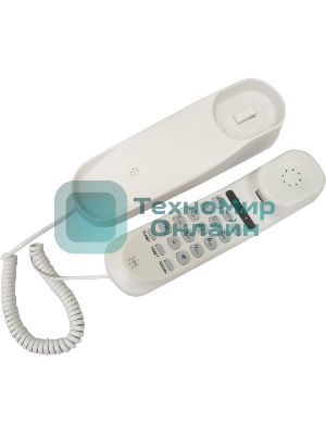Телефон проводной Ritmix RT-002 белый